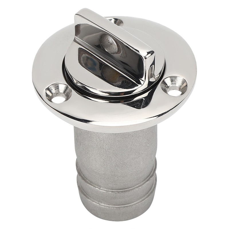 316 Stainless Steel Oval Garboard Drain Plug Vent Connector Fitting