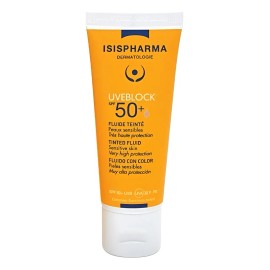Isispharma Uveblock Fps 50+ Toque Seco Tono Medio 40 Ml