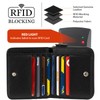 XINNSTAR Genuine Small Wallet for Women, Slim RFID Blocking Credit