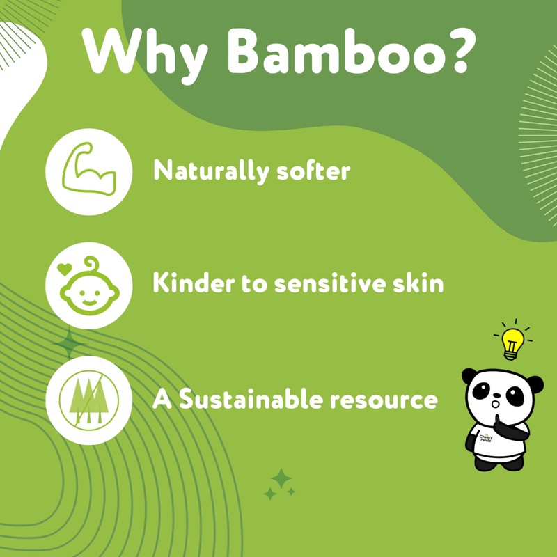 The Cheeky Panda Bamboo Balsam Tissues Box | 64 Facial