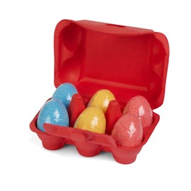 Spider-Mans Bath Fizzer Eggs Set, 6 Colourful Bath Bombs, Blue Yellow Red