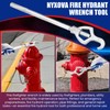 NYXOVA Fire Hydrant Wrench Tool – Heavy Duty Adjustable Carbon