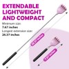 HIWZZI Back Scratcher Extendable Silicone Bear Claw Massager Tool Telescoping