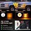 MOVOTOR LED Side Marker Lights with Amber Sequential Turn Signal