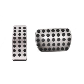 Automatic pedal set accelerator brake pedals