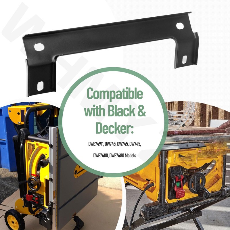 N303259 Table Saw Mounting Bracket Compatible with Black & Decker