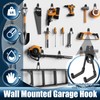 Garage Hooks Wall Mounted, 4 Pcs Heavy Duty Garage Hanger,