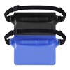 Waterproof Pouch with Adjustable Waist Strap 2 Pack Screen Touchable