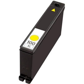 Compatible Ink Cartridge Replacement for 14N1071 (100XL) Yellow Ink Ctg (600 Pages) for Use in Impact S301, Impact S305, Institution S505, Interact S405, Interact S605, Interact S606, INTERPRET S405
