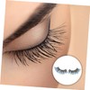 Vaguelly Colorful 3D Sequins False Lashes 2 Pairs Eye Makeup