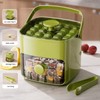 Ice Cube Tray with Lid&Bin&Tong, Easy Release 48pcs Ice Cube