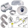 Tecnoseal Anode Kit w/Hardware - Mercury Alpha 1 Gen 2 - Aluminum (52027)