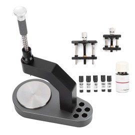 Watch Dial Feet Repair Welding Machine, Professional Welding The Feet of The Watch Face Machine, Watch Repair Kit Repair Tools with 5 Barrels of Nail & 2 Movement Base for Watchmaker