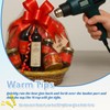WIKDAY Heat Shrink Wrap Bags for Gift Baskets 10 PCS
