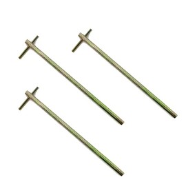 Yuelulala 3pcs Elevator Door Key Emergency Door Release Key Inspection Chamber Lifting Keys Lift Key Spanner Key Universal Utility Key Emergency Drop Key (A134-3)