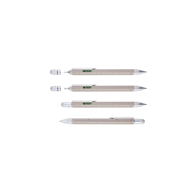 TROIKA Construction Beton - PIP20/BE - Concrete Look Multitasking Ballpoint