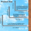 Antenna Mount for Long Wall - Lenght Adjustable Long Eave