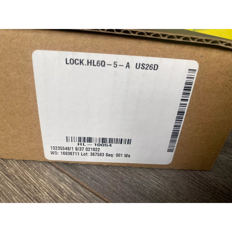 Schlage HL6 Hospital Door Handle Push-Pull Latch LOCK.HL6Q-5-A US26D -