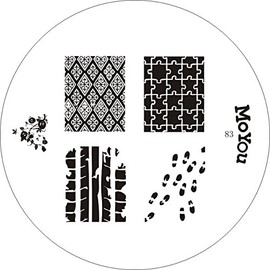 Original MoYou Nail Art Image Stamp Plate Number 83 Manicure Design