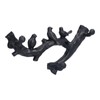 Decorative Hook Black Bird Branch Shape Three Dimensional Wall Mounted