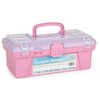 Vanity Storage Box - Pink/Blue - 12 inches