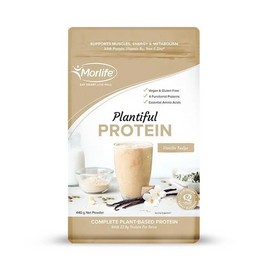 Morlife Plantiful Protein - Vanilla Fudge 440g