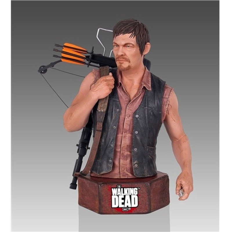 The Walking Dead Daryl Dixon Mini Action Figure Bust