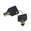 Vestil PARK-P-108-FD-KEY Factory Fabricated Pair of Replacement Keys for Park-P
