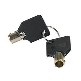 Vestil PARK-P-108-FD-KEY Factory Fabricated Pair of Replacement Keys for Park-P Models Black/Silver