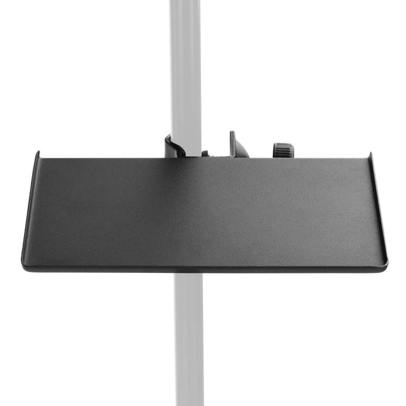 Btuty Clamp On Tray Metal Material Microphone Stand with Mounting