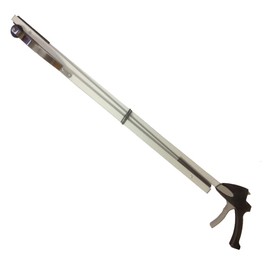 ArcMate EZ Reacher PRO - Heavy Duty Grab-It Reaching Tool – Collapsible Grabber Reacher with Extra-Large Grip, Locking Handle and 4.5 Inch Jaws - Ideal for Commercial, Maintenance, Seniors, 96" (96PF)