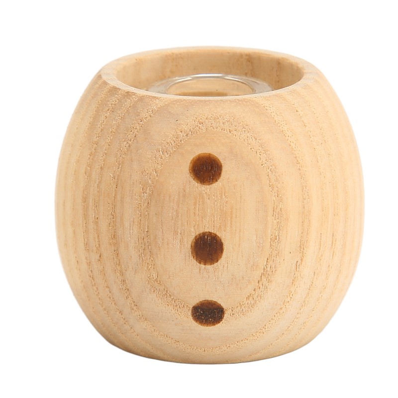 Wood Aromatherapy Diffuser Snowman Shape Portable Waterless Fireless Essential Oil