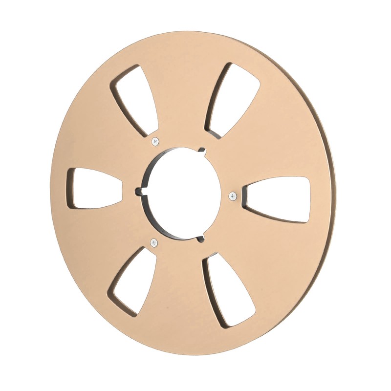 1/4 10.5 Inch Empty Takeup Reel 6 Hole Aluminum Alloy