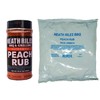 Heath Riles BBQ Peach Rub Combo with Refill Bag (1