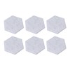 12PCS Hexagon Acoustic Panels High Density Sound Absorbing Panels Sound