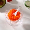 Glass Caviar Serving Set with 4 Pcs Mother of Pearl