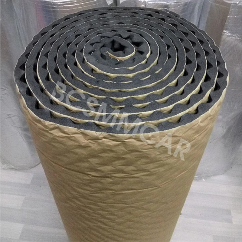 BCSMMCAR Sound Deadener Pad Heat Shield Insulation Soundproofing Mat For
