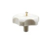 NBUNYOU Black 1-inch Long Shaft,2-1/4 Inch Diameter Plastic Windows Knobs,for