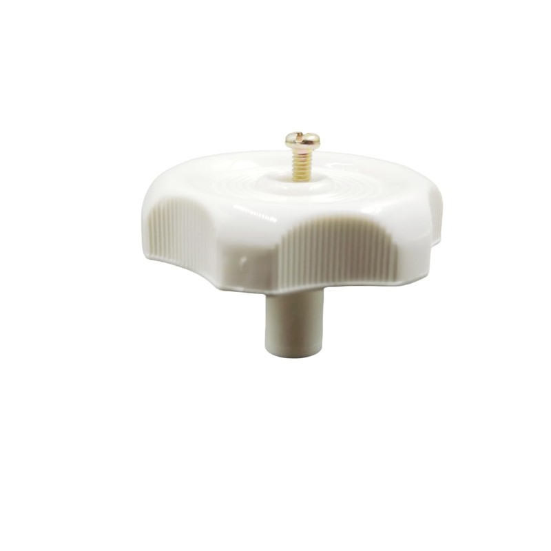 NBUNYOU Black 1-inch Long Shaft,2-1/4 Inch Diameter Plastic Windows Knobs,for
