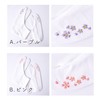 Amemari Women's Tabi Socks, Stretch, Elastic Mouth, Embroidered, Rhinestones, Single