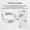 4 Inch (101.6MM) Stainless Steel Welding Tacking Band Clamp,Clamp-On Exhaust