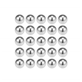 MACHSWON 3/8 inch（9.525mm） Steel Ball,304 Stainless,Bearing Balls,G100 Precision Balls, Ideal for Various Industries,25pcs