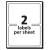 Avery Self-Adhesive Removable Labels, 3 x 4 Inches, White, 18