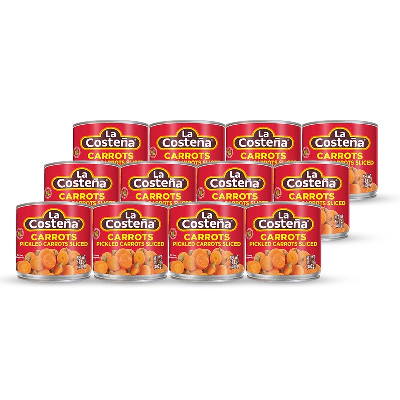 La Costeña Sliced Pickled Carrots with Pickled Jalapenos - Sliced