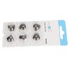 6pcs Silicone Click Sleeve Accessory Protect Ears Washable Sound Amplifier