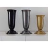 Tymar Grave Vase, Pack of 2, Cemetery Vase with Base,