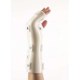 Corflex Extended Length Boxer Fracture Treatment Splint-L-Left - White