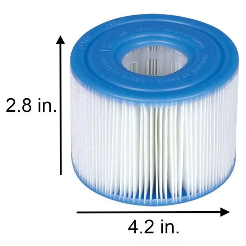 Intex 12 X Intex Purespa Tipo S1 Easy Set Pool