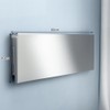 23.6 * 16in Medium Stainless Steel Folding Wall Shelf |