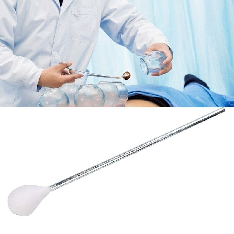 Cupping Igniter, 21cm/8.3inch Vacuum Glass Acupuncture Extended Handle Fire Rod